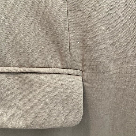 SAND Men’s Jacket Summer Weight Tan Camel Cotton/Linen 48 - Picture 9 of 12